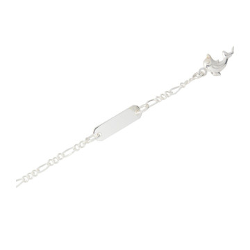 ESCLAVA PLATA DELFIN 386119