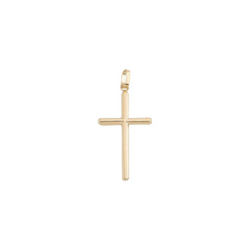 DIJE ORO CRUZ TUBO 112796