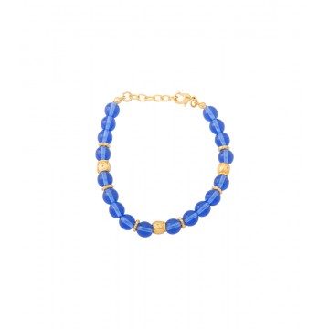 PULSERA PRECOLOMBINA CRISTAL SATP102