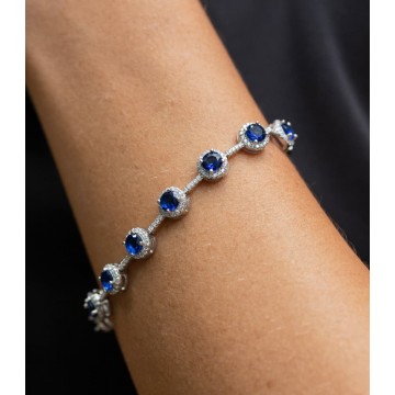 PULSERA TENIS CIRCULOS...