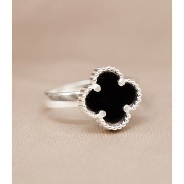 ANILLO TREBOL PIEDRA...