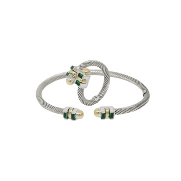 ANILLO PULSERA TU Y YO...