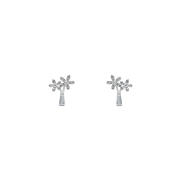 TOPOS FLOR CIRCONES JOYERIA...