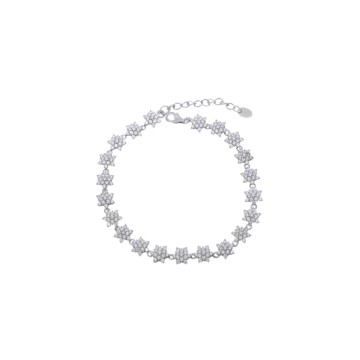 PULSERA FLORES CIRCONES...