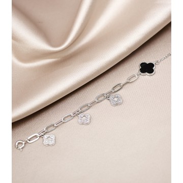 PULSERA TREBOL RODINADA...