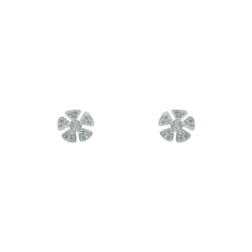 TOPOS FLOR CIRCONES JOYERIA...