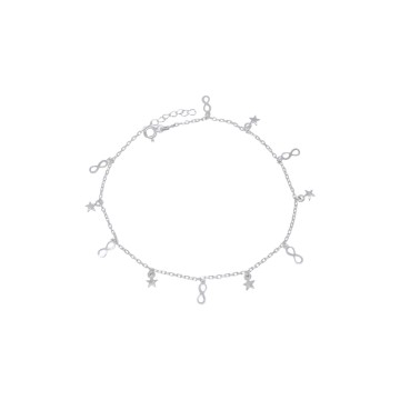 TOBILLERA INFINITO Y...