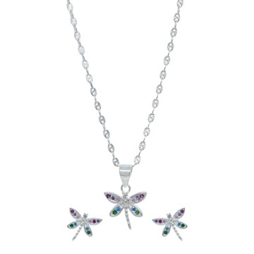 CADENA ARETE DIJE LIBELULA...