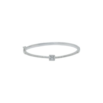 ARO PULSERA CUADRO CIRCONES...