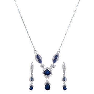 SET GARGANTILLA Y ARETES...