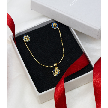 GARGANTILLA Y ARETES...