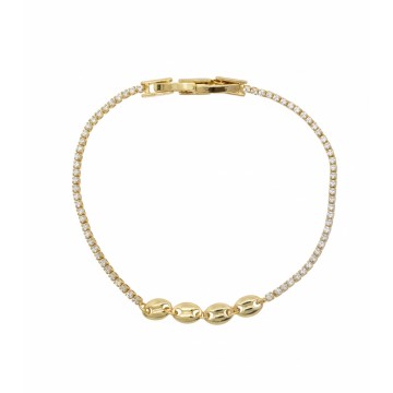 PULSERA TENNIS EN PLATA CON...