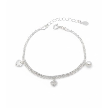 PULSERA DOBLE PLATA 566000