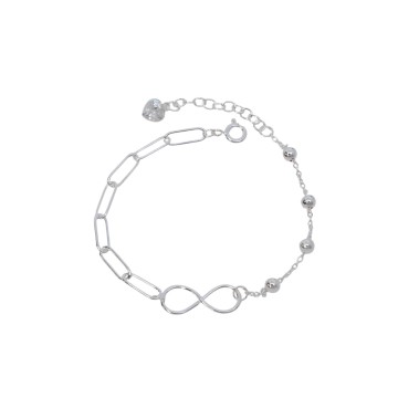 PULSERA PLATA 925 BOLITAS...