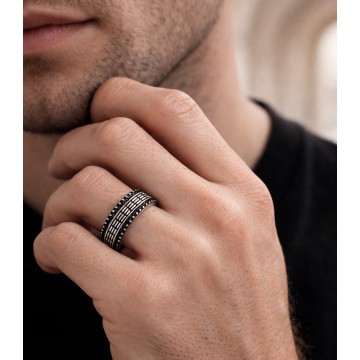 ARGOLLA PLATA 925 PATINADA...