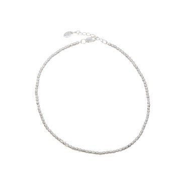 TOBILLERA PLATA 925 BOLA...