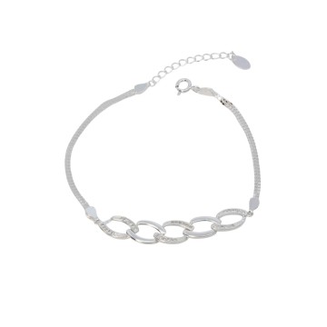 PULSERA PLATA 925 CADENA...