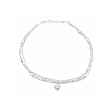 TOBILLERA PLATA 925 DOBLE...