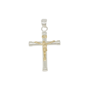 CRUZ PLATA 925 CRISTO...