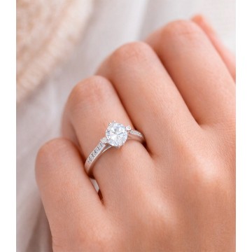 ANILLO PLATA 925 SOLITARIO...