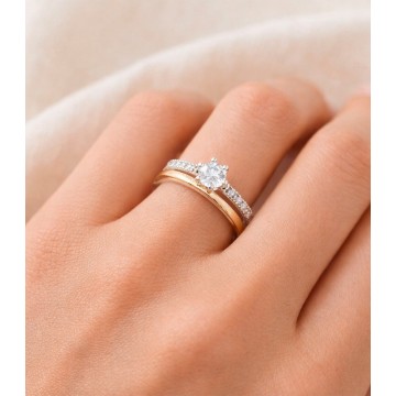 ANILLO PLATA 925 CIRCONES...