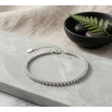 PULSERA PLATA 925 TENNIS...