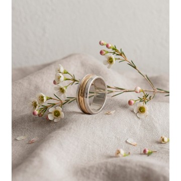 ARGOLLA PLATA ORO 19197