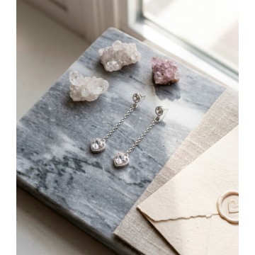 ARETE LARGO CORAZÓN CON...