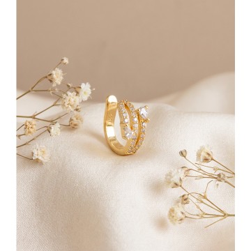 EAR CUFF DORADO JOYERIA EN...