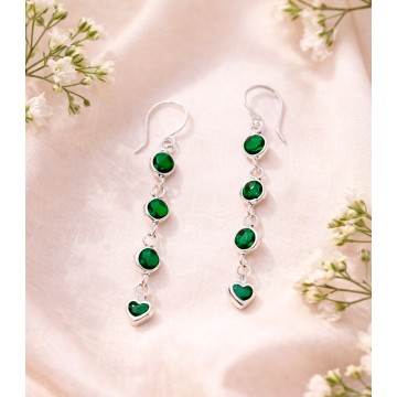 ARETES PLATA  925 CIRCON...