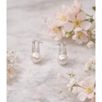 ARETE PLATA 925 PERLA...