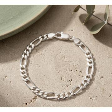 PULSERA PLATA 925 FIGARO...