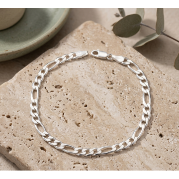 PULSERA PLATA 925 FIGARO...