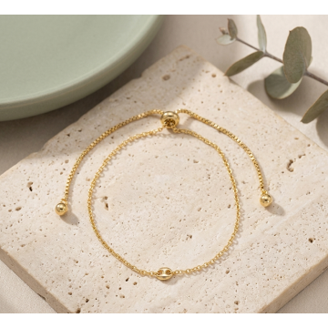 PULSERA BRONCE DIJE CENTRAL...