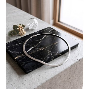 ARO PLATA 925 CUELLO PLANO...