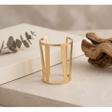 BRAZALETE BRONCE CALADO...