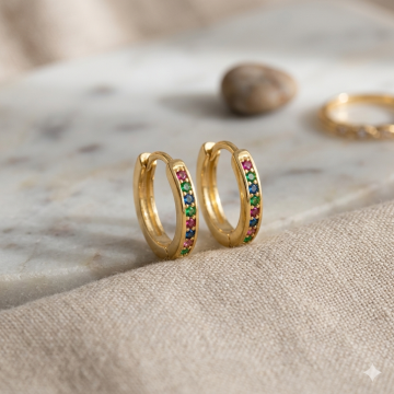 CANDONGA PLATA 925 HUGGIES...