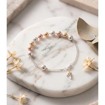 PULSERA DENARIO TRICOLOR...