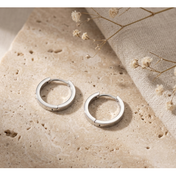 CANDONGAS PLATA 925 HUGGIES...