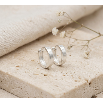 CANDONGAS PLATA 925 HUGGIES...