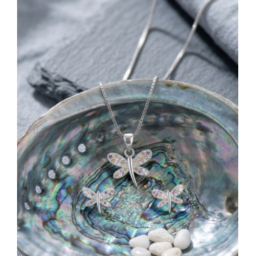 GARGANTILLA Y ARETES EN...