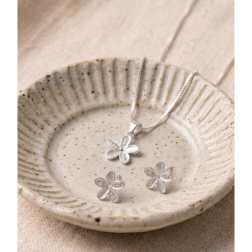 GARGANTILLA Y ARETES EN...