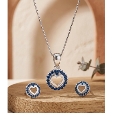 GARGANTILLA Y ARETES EN...