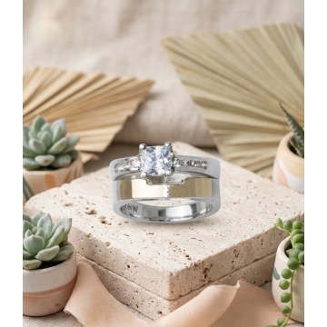 ANILLO EN PLATA 925...