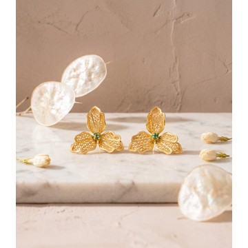 TOPOS EN BRONCE ORQUIDEA...
