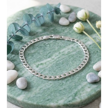 PULSERA EN PLATA LEY 925 GS...