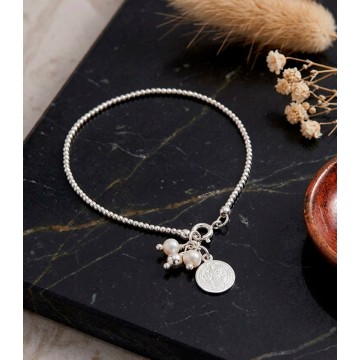 PULSERA PLATA SAN BENITO...