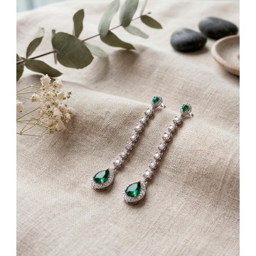 ARETES EN PLATA LEY 925...