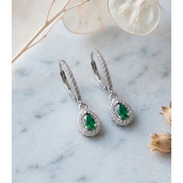 ARETES EN PLATA LEY 925...