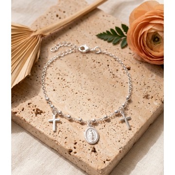 TOBILLERA EN PLATA LEY 925...